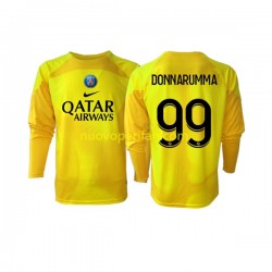Maglie da Calcio Paris Saint-Germain Gianluigi Donnarumma 99 Portiere Uomo Alternativa Tenuta 2022-2023 Maniche Lunghe