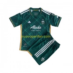 Maglie da Calcio Portland Timbers Bambino Prima Tenuta 2023 Maniche Corte