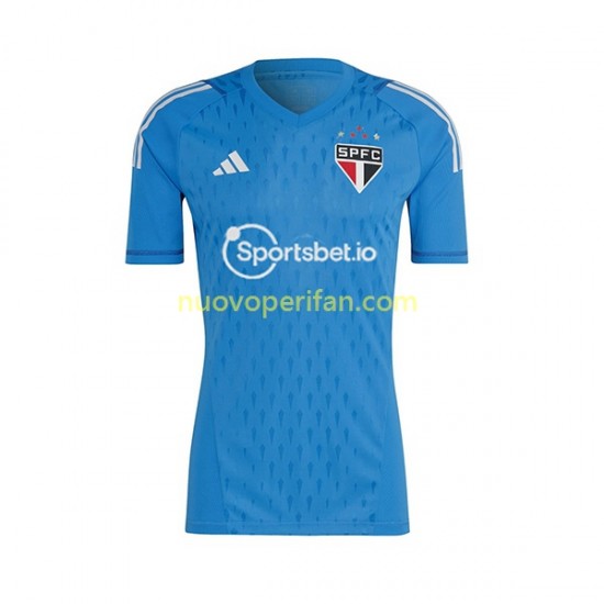 Maglie da Calcio Sao Paulo Portiere Uomo Trasferta Tenuta 2023 Maniche Corte