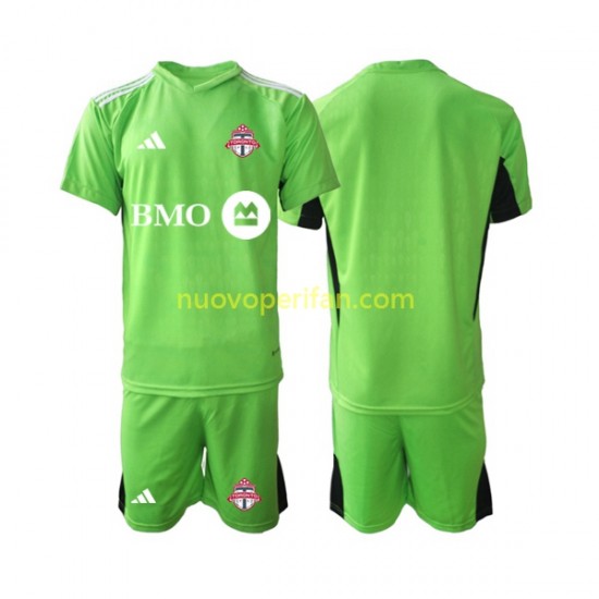 Maglie da Calcio Toronto FC Portiere Bambino Prima Tenuta 2023 Maniche Corte