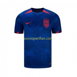 Maglie da Calcio Stati Uniti Uomo Trasferta Tenuta 2023 Maniche Corte