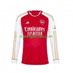 Maglie da Calcio Arsenal Uomo Prima Tenuta 2023-2024 Maniche Lunghe