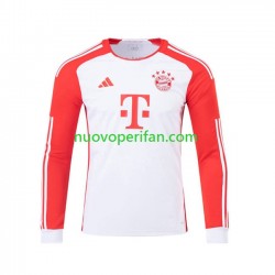 Maglie da Calcio FC Bayern München Uomo Prima Tenuta 2023-2024 Maniche Lunghe