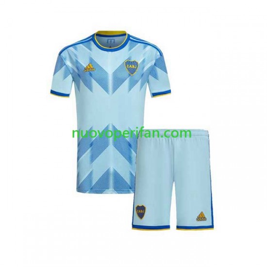 Maglie da Calcio CA Boca Juniors Bambino Alternativa Tenuta 2023-2024 Maniche Corte