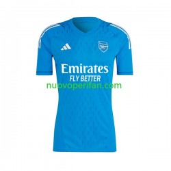 Maglie da Calcio Arsenal Portiere Uomo Trasferta Tenuta 2023-2024 Maniche Corte