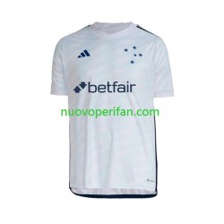 Maglie da Calcio Cruzeiro Uomo Trasferta Tenuta 2023 Maniche Corte
