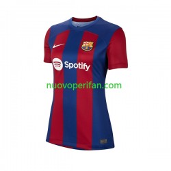 Maglie da Calcio FC Barcelona Donna Prima Tenuta 2023-2024 Maniche Corte