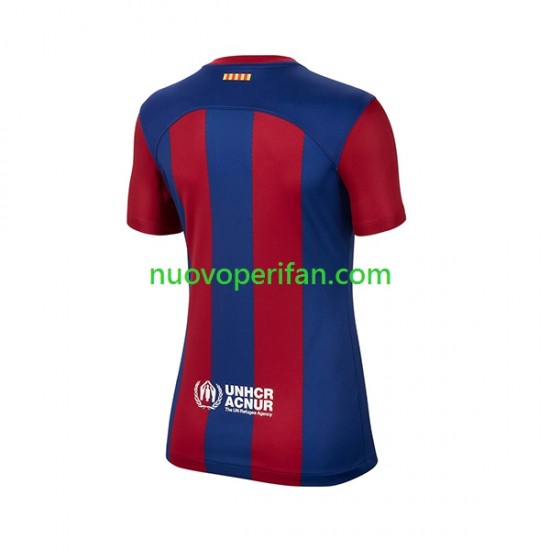 Maglie da Calcio FC Barcelona Donna Prima Tenuta 2023-2024 Maniche Corte