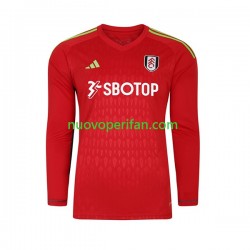 Maglie da Calcio Fulham Portiere Uomo Prima Tenuta 2023-2024 Maniche Lunghe