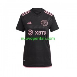 Maglie da Calcio Inter Miami Donna Trasferta Tenuta 2023-2024 Maniche Corte