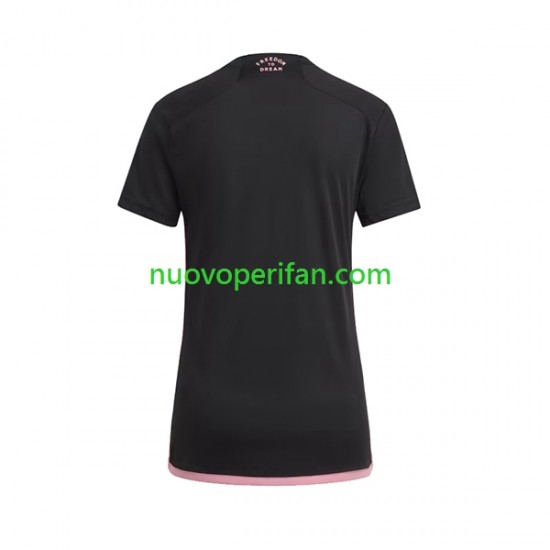 Maglie da Calcio Inter Miami Donna Trasferta Tenuta 2023-2024 Maniche Corte