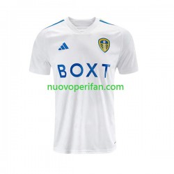 Maglie da Calcio Leeds United Uomo Prima Tenuta 2023-2024 Maniche Corte