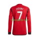 Maglie da Calcio Manchester United Mount 7 Uomo Prima Tenuta 2023-2024 Maniche Lunghe