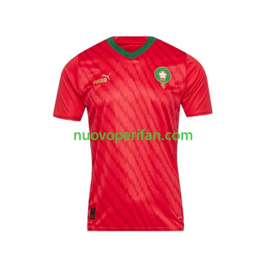 Maglie da Calcio Marocco Uomo Prima Tenuta 2023 Maniche Corte