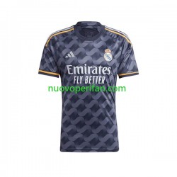Maglie da Calcio Real Madrid Brahim Diaz 21 Uomo Trasferta Tenuta 2023-2024 Maniche Corte