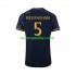 Maglie da Calcio Real Madrid Jude Bellingham 5 Uomo Trasferta Tenuta 2023-2024 Maniche Corte