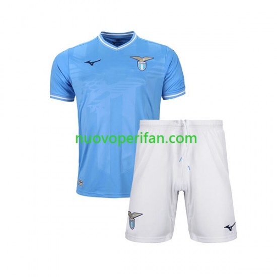 Maglie da Calcio SS Lazio Bambino Prima Tenuta 2023-2024 Maniche Corte
