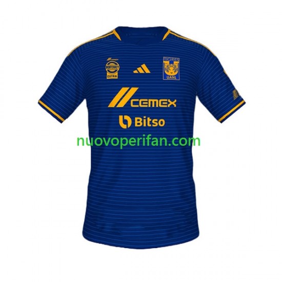 Maglie da Calcio Tigres UANL Uomo Trasferta Tenuta 2023-2024 Maniche Corte
