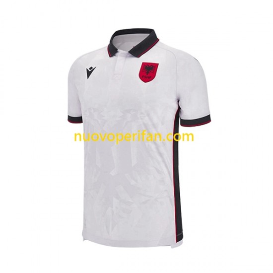 Maglie da Calcio Albania Uomo Trasferta Tenuta 2023 Maniche Corte