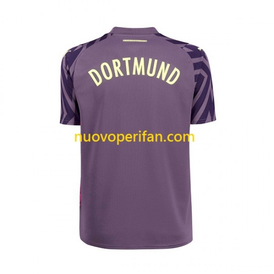 Maglie da Calcio Borussia Dortmund Portiere Uomo Prima Tenuta 2023-2024 Maniche Corte