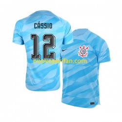 Maglie da Calcio Corinthians Cassio 12 Portiere Uomo Prima Tenuta 2023-2024 Maniche Corte