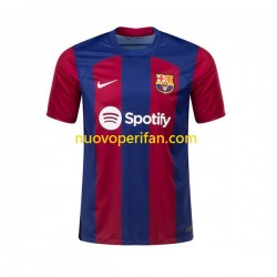 Maglie da Calcio FC Barcelona Uomo Prima Tenuta 2023-2024 Maniche Corte