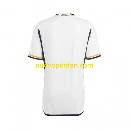 Maglie da Calcio Real Madrid Uomo Prima Tenuta 2023-2024 Maniche Corte