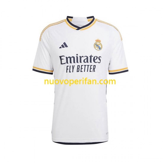 Maglie da Calcio Real Madrid Modrić 10 Bambino Prima Tenuta 2023-2024 Maniche Corte