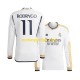 Maglie da Calcio Real Madrid Rodrygo Goes 11 Uomo Prima Tenuta 2023-2024 Maniche Lunghe