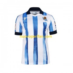 Maglie da Calcio Real Sociedad Uomo Prima Tenuta 2023-2024 Maniche Corte