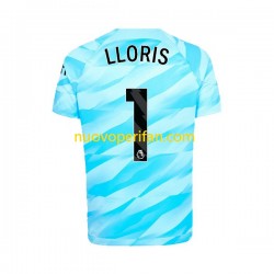 Maglie da Calcio Tottenham Hotspur Hugo Lloris 1 Portiere Uomo Prima Tenuta 2023-2024 Maniche Corte