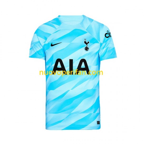 Maglie da Calcio Tottenham Hotspur Hugo Lloris 1 Portiere Bambino Prima Tenuta 2023-2024 Maniche Corte
