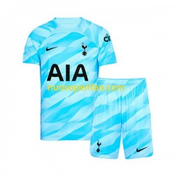 Maglie da Calcio Tottenham Hotspur Portiere Bambino Prima Tenuta 2023-2024 Maniche Corte