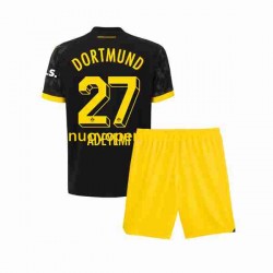 Maglie da Calcio Borussia Dortmund Karim Adeyemi 27 Bambino Trasferta Tenuta 2023-2024 Maniche Corte
