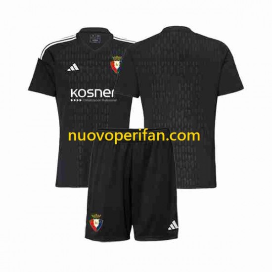 Maglie da Calcio CA Osasuna Portiere Bambino Trasferta Tenuta 2023-2024 Maniche Corte