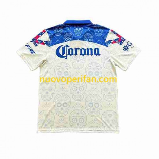 Maglie da Calcio Club América Day of the Dead Uomo Trasferta Tenuta 2023-2024 Maniche Corte