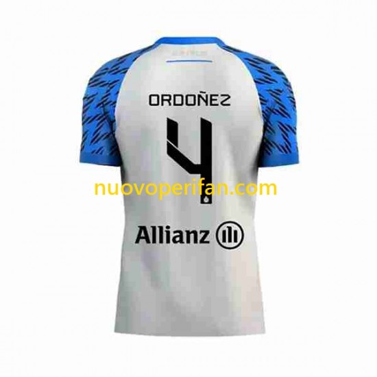 Maglie da Calcio Club Brugge Joel Ordonez 4 Uomo Trasferta Tenuta 2023-2024 Maniche Corte