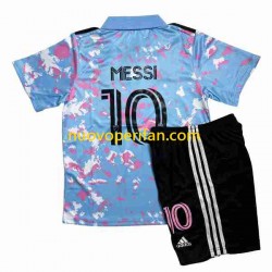 Maglie da Calcio Inte Miami Lionel Messi 10 Bambino Alternativa Tenuta 2023-2024 Maniche Corte