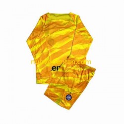 Maglie da Calcio Inter Milan Portiere Bambino Prima Tenuta 2023-2024 Maniche Lunghe