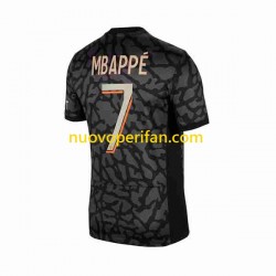 Maglie da Calcio Paris Saint-Germain Mbappé Kylian 7 Uomo Alternativa Tenuta 2023-2024 Maniche Corte