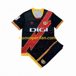 Maglie da Calcio Rayo Vallecano Bambino Trasferta Tenuta 2023-2024 Maniche Corte