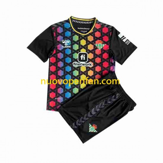 Maglie da Calcio Real Betis Portiere Bambino Prima Tenuta 2023-2024 Maniche Corte