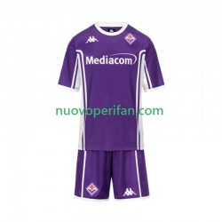 Maglie da Calcio ACF Fiorentina Bambino Prima Tenuta 2025-2026 Maniche Corte