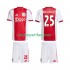 Maglie da Calcio AFC Ajax Wout Weghorst 25 Bambino Prima Tenuta 2025-2026 Maniche Corte