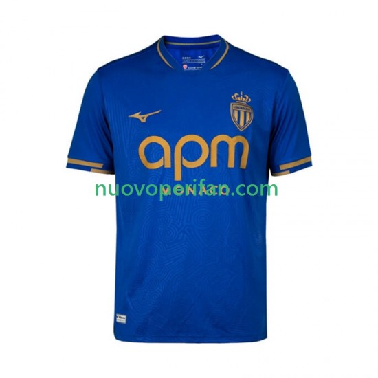 Maglie da Calcio AS Monaco Uomo Trasferta Tenuta 2025-2026 Maniche Corte