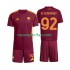 Maglie da Calcio AS Roma Stephan El Shaarawy 92 Bambino Prima Tenuta 2025-2026 Maniche Corte