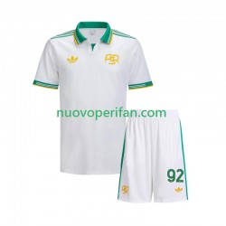 Maglie da Calcio AS Roma Stephan El Shaarawy 92 Bambino Alternativa Tenuta 2025-2026 Maniche Corte