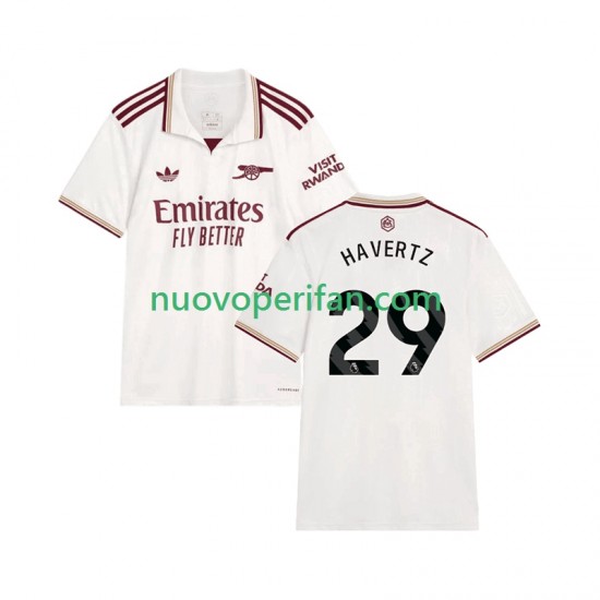 Maglie da Calcio Arsenal Kai Havertz 29 Uomo Alternativa Tenuta 2025-2026 Maniche Corte