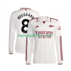 Maglie da Calcio Arsenal Martin Odegaard 8 Uomo Alternativa Tenuta 2025-2026 Maniche Lunghe