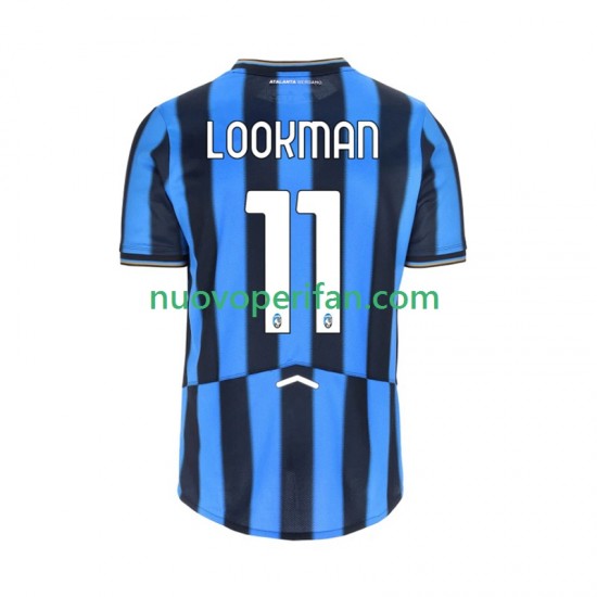 Maglie da Calcio Atalanta Ademola Lookman 11 Uomo Prima Tenuta 2025-2026 Maniche Corte